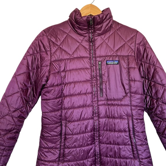 Patagonia Radalie Water Resistant Insulated Parka Light Balsamic Jacket Small - Picture 2 of 12